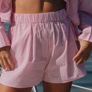 Daily drills poplin resort shorts